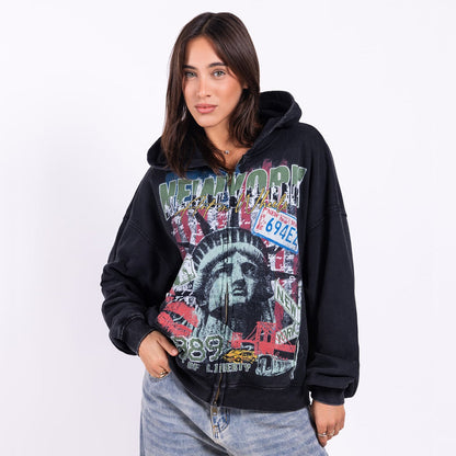 Unisex Graphic Zip Up